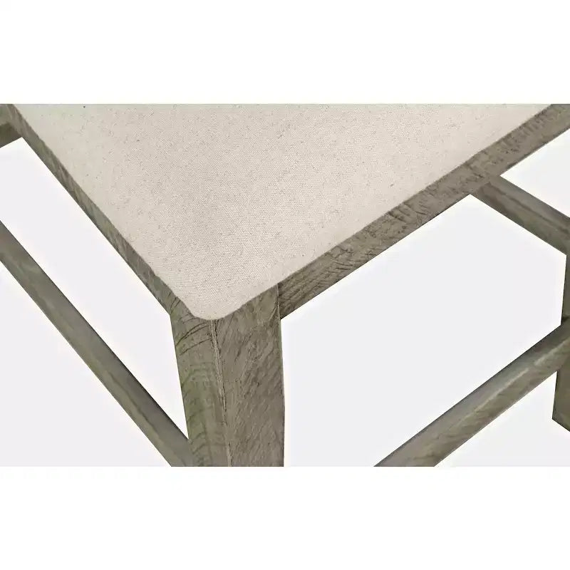Tabourets de bar rembourrés en bois massif, style ferme rustique