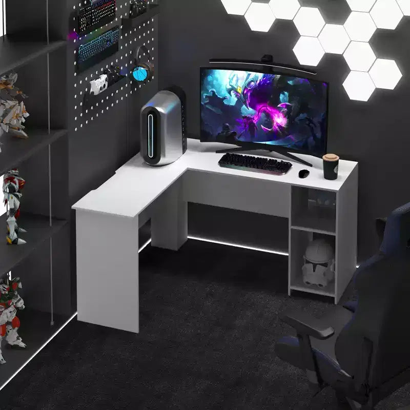 Bureau d'ordinateur, bureau d'angle