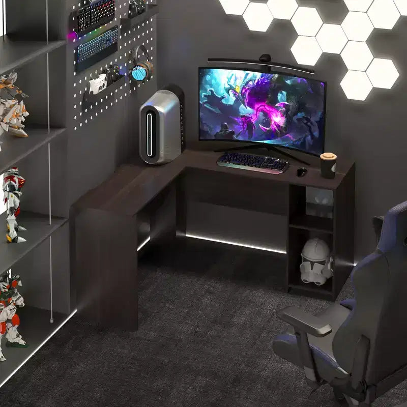 Bureau d'ordinateur, bureau d'angle