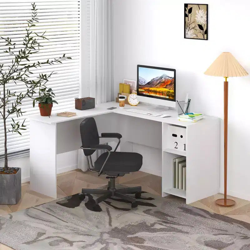 Bureau d'ordinateur, bureau d'angle