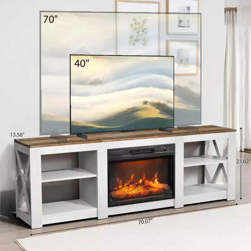 Meuble TV style rustique