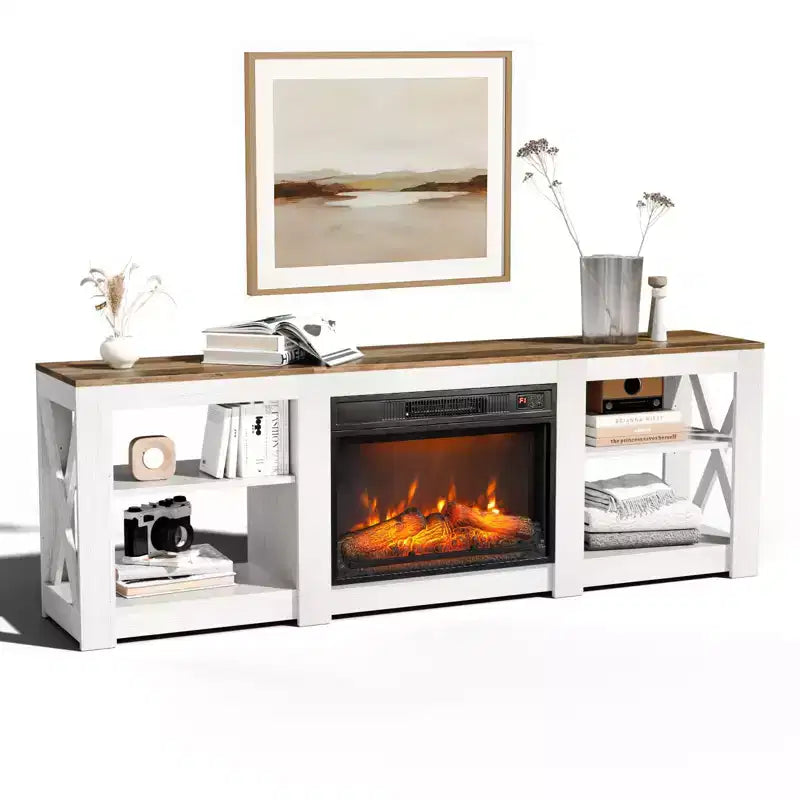 Meuble TV style rustique