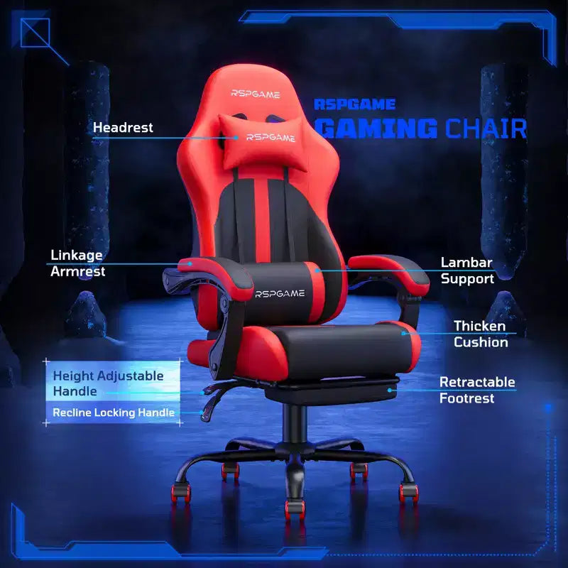 Chaise de jeu ergonomique basique