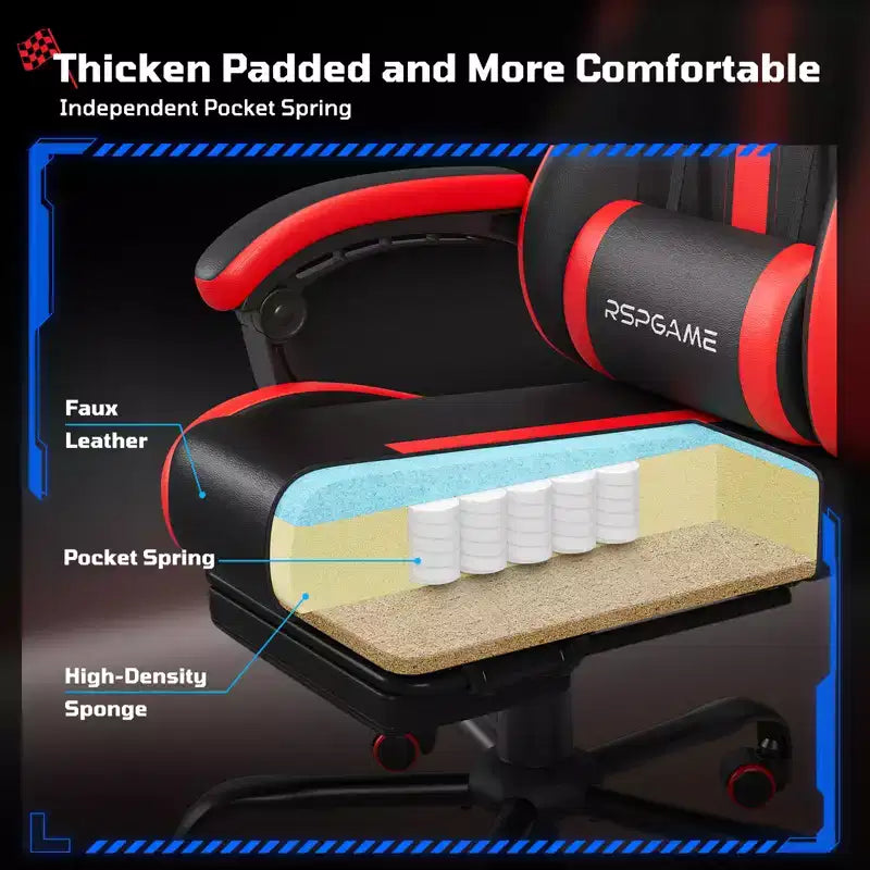 Chaise de jeu ergonomique basique