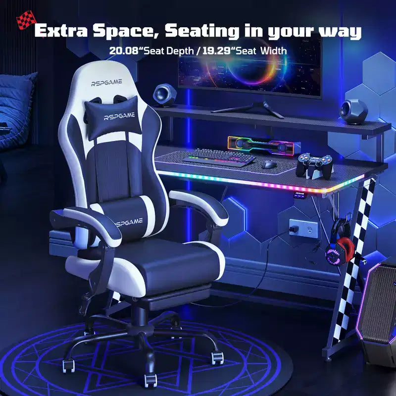 Chaise de jeu ergonomique basique