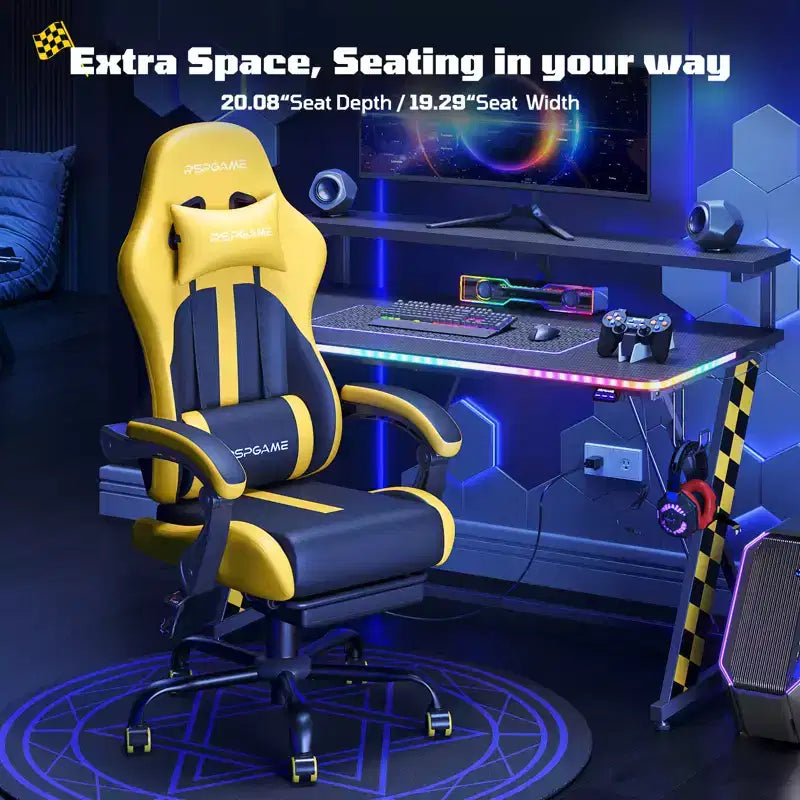 Chaise de jeu ergonomique basique