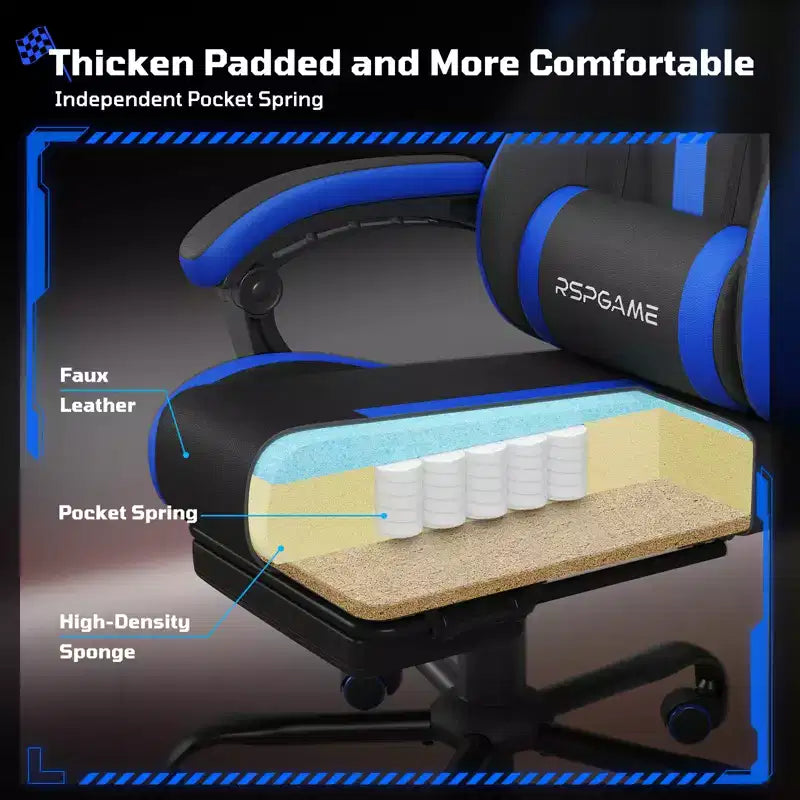 Chaise de jeu ergonomique basique