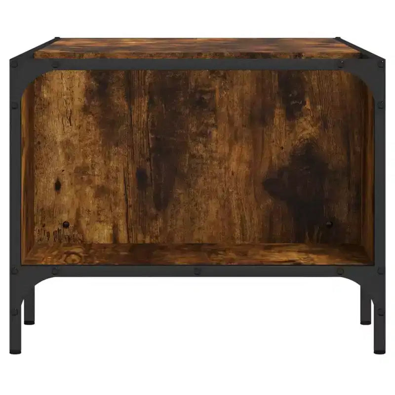 Table basse/bout de canapé/meuble/bois manufacturé avec étagères