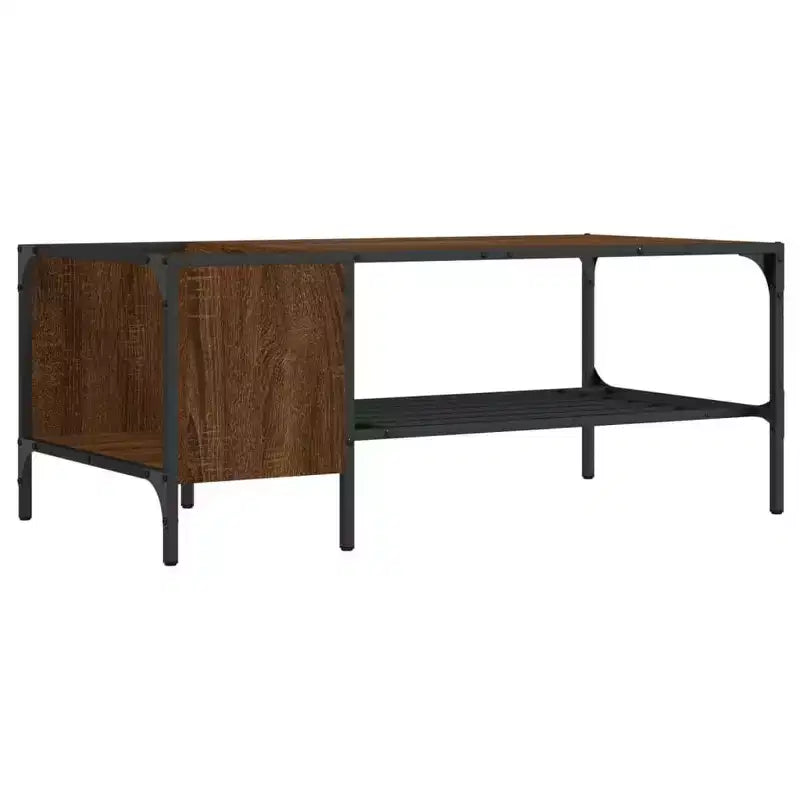 Table basse/bout de canapé/meuble/bois manufacturé avec étagères