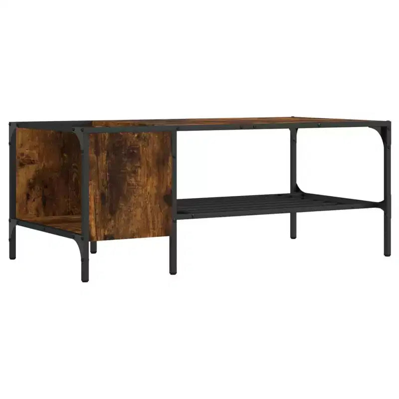 Table basse/bout de canapé/meuble/bois manufacturé avec étagères