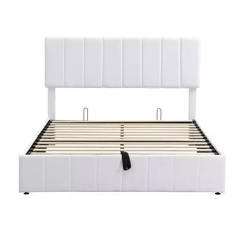 Lit plateforme rembourré Queen size
