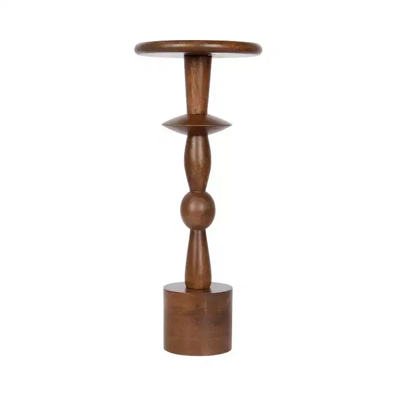 Table de bar brun noyer