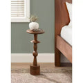 Table de bar brun noyer