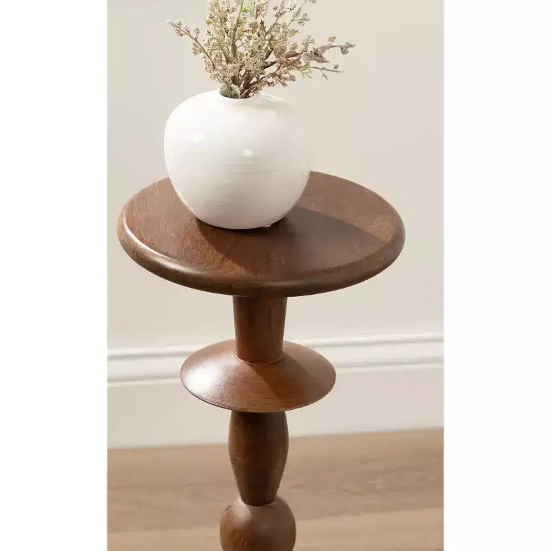 Table de bar brun noyer