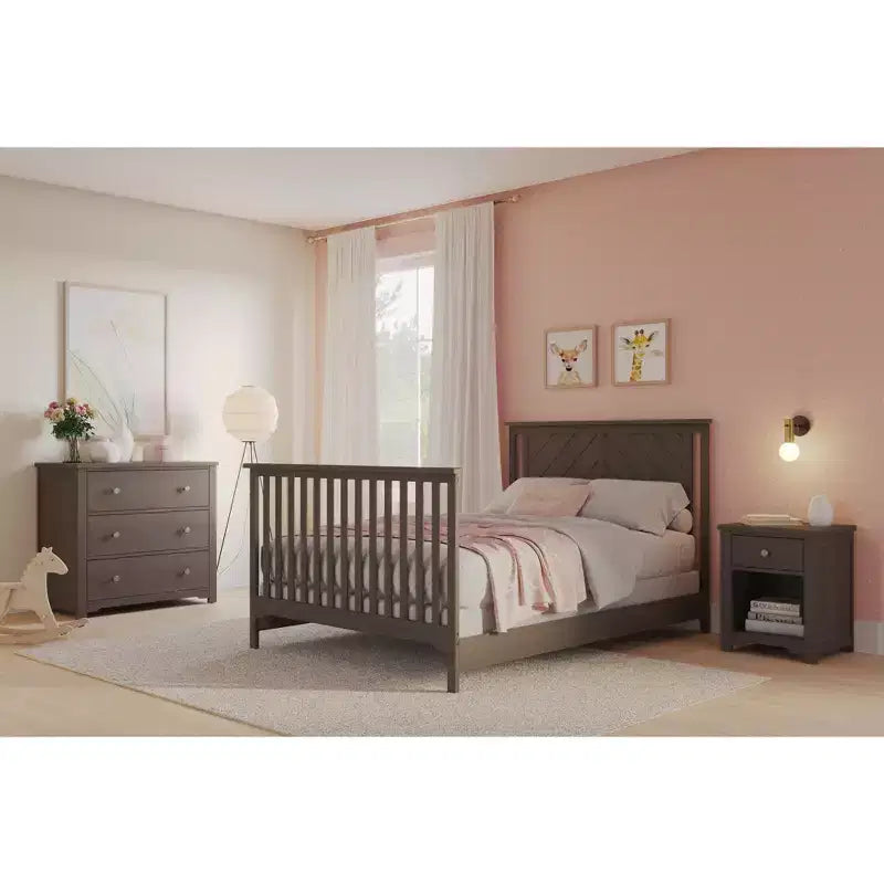 Lit bébé multifonctionnel quatre-en-un