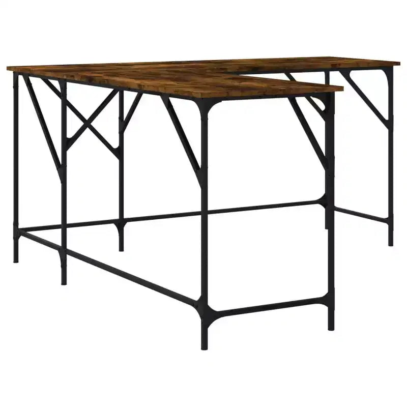 Bureau en chêne brun.