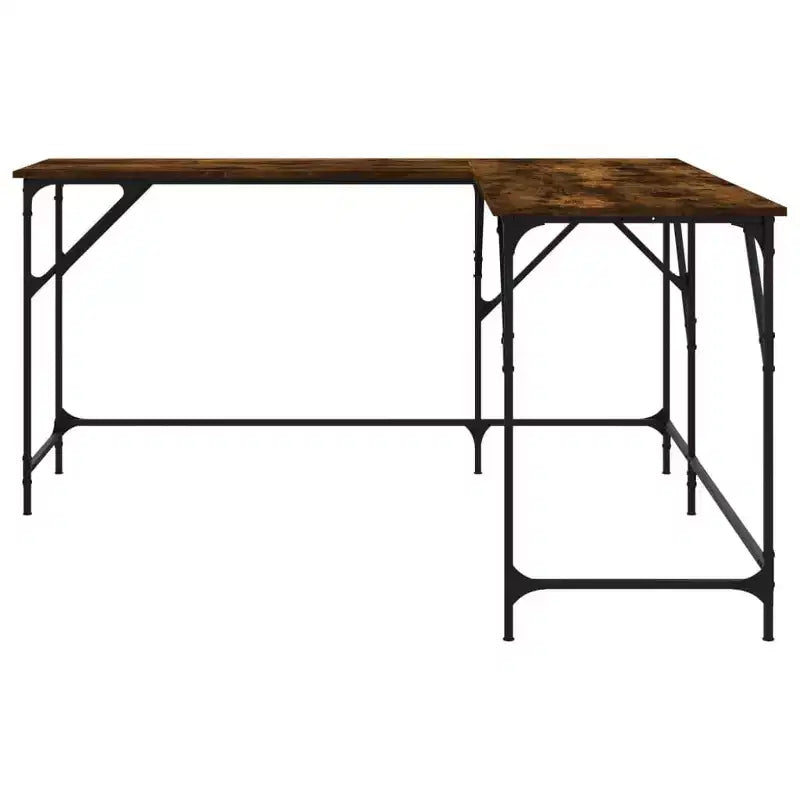 Bureau en chêne brun.