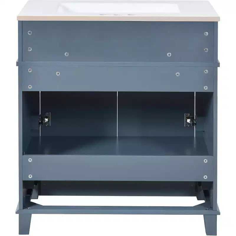 Meuble-lavabo blanc
