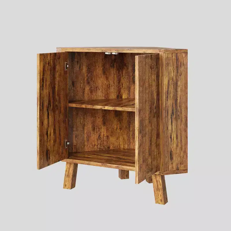 Meuble d'angle de style fermette