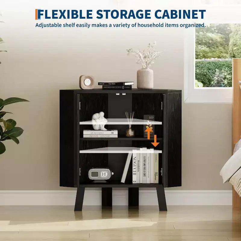 Meuble d'angle de style fermette