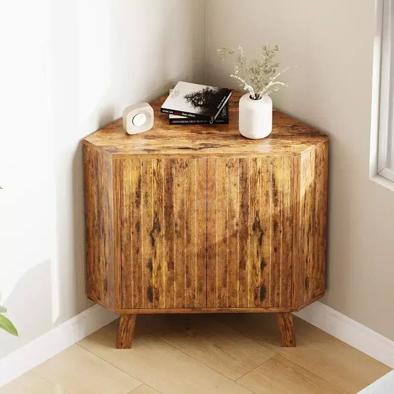 Meuble d'angle de style fermette